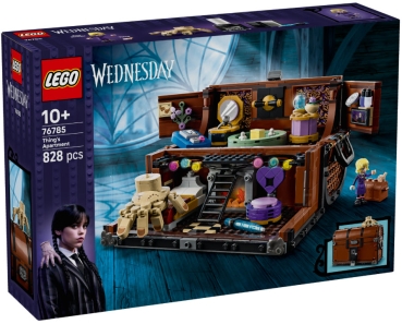 Verpackung: LEGO Wednesday 76785 Die Wohnung des Eiskalten Händchens