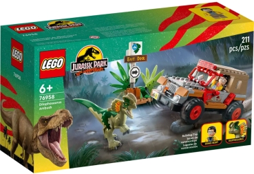 LEGO Jurassic World 76958 Hinterhalt des Dilophosaurus (VORVERKAUF, Versand am 31.05.) - Kopie