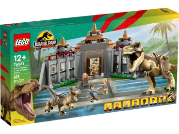 LEGO Jurassic World 76961 Angriff des T. rex und des Raptors aufs Besucherzentrum (VORVERKAUF, Versand am 31.05.)