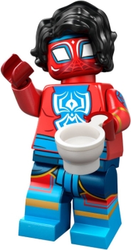 Inhalt: LEGO Spider-Man Minifiguren 71050-06 Pavitr Prabhakar/der indische Spider-Man
