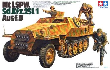 Verpackung: Tamiya 35195 Mtl. SPW Sd.Kfz.251/1 Ausf.D, 1:35