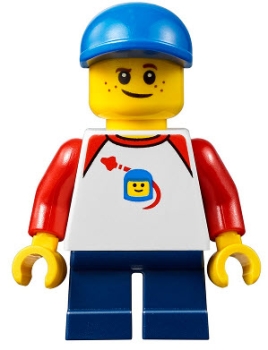 LEGO City Minifiguren CTY662 Junge mit Sommersprossen