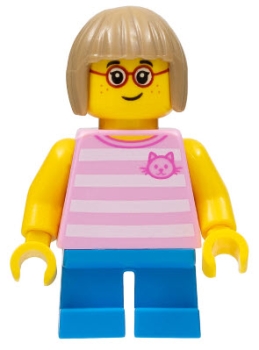 LEGO City Minifiguren CTY663 Mädchen mit Sommersprossen
