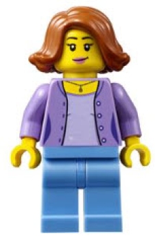 LEGO City Minifiguren CTY666 Frau