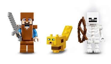 Preview: LEGO Minecraft 21132 Der Dschungeltempel, Minifiguren