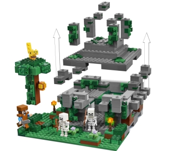 Preview: LEGO Minecraft 21132 Der Dschungeltempel, Detail 1