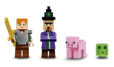 Preview: LEGO Minecraft 21133 Das Hexenhaus, Minifiguren