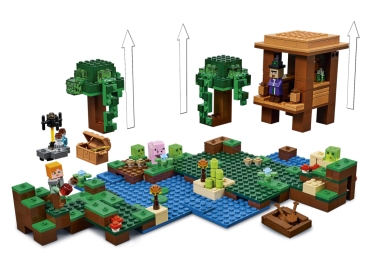 Preview: LEGO Minecraft 21133 Das Hexenhaus, Detail 1