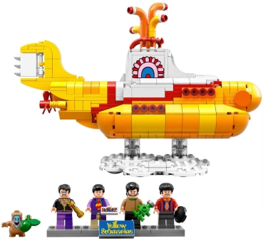 Preview: LEGO Ideas 21306 Yellow Submarine, Inhalt