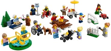 Preview: LEGO City 60134 Stadtbewohner, Inhalt