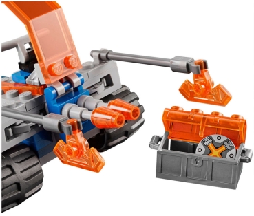 LEGO Nexo Knights 70310 Knighton Scheiben-Werfer, Detail 2