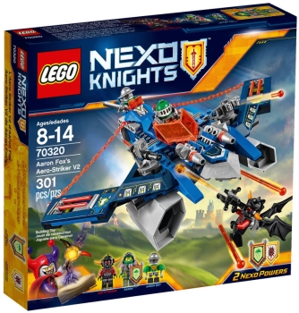 LEGO Nexo Knights 70320 Aaron Foxs Aero-Flieger V2, Verpackung