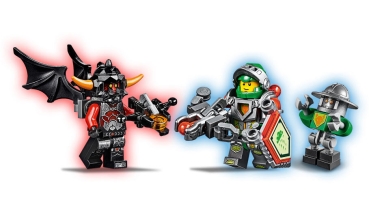LEGO Nexo Knights 70320 Aaron Foxs Aero-Flieger V2, Minifiguren