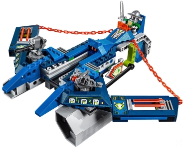LEGO Nexo Knights 70320 Aaron Foxs Aero-Flieger V2, Detail 1