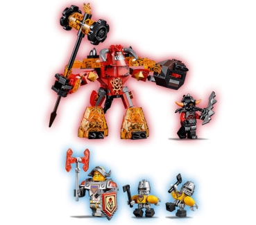 LEGO Nexo Knights 70322 Axls rollender Wachturm, Minifiguren