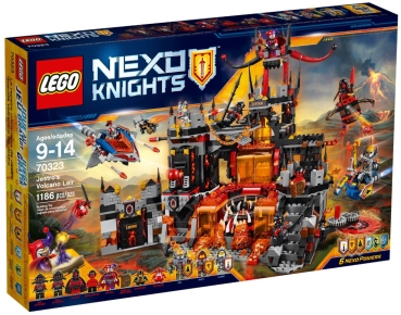 LEGO Nexo Knights 70323 Jestros Vulkanfestung, Verpackung