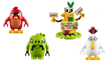 Preview: LEGO Angry Birds 75823 Bird Island Egg Heist, Figuren