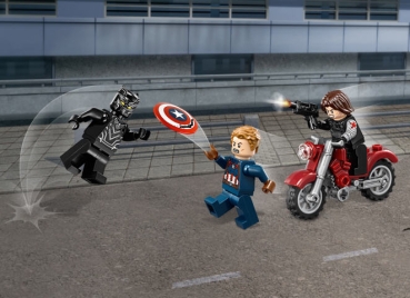 LEGO Super Heroes 76047 Jagd auf Black Panther, Minifiguren