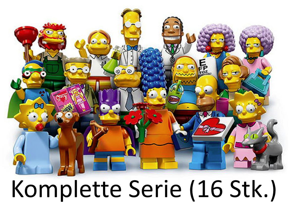 The Simpsons Serie 2 Figur Einzelne Mini LEGO Zahlen 71009 Single Figure Choose 