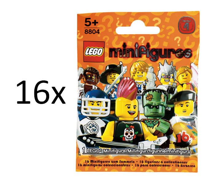 Serie 4 Punker Rocker BPZ Versand sparen! LEGO Minifiguren 8804 