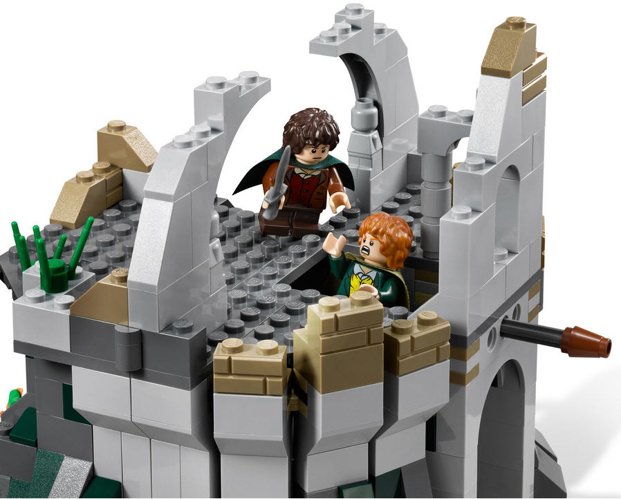 Lego Herr der Ringe Figur Überfall auf die Wetterspitze Frodo aus dem Set 9472 