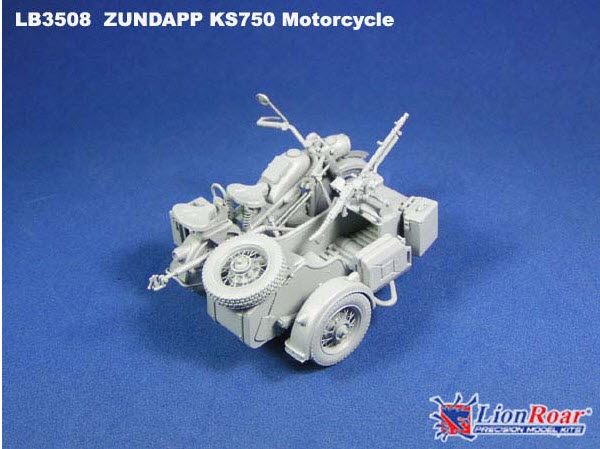 Details about   Great Wall  L3508 1/35 U.S Zundapp KS750 with Sidecar