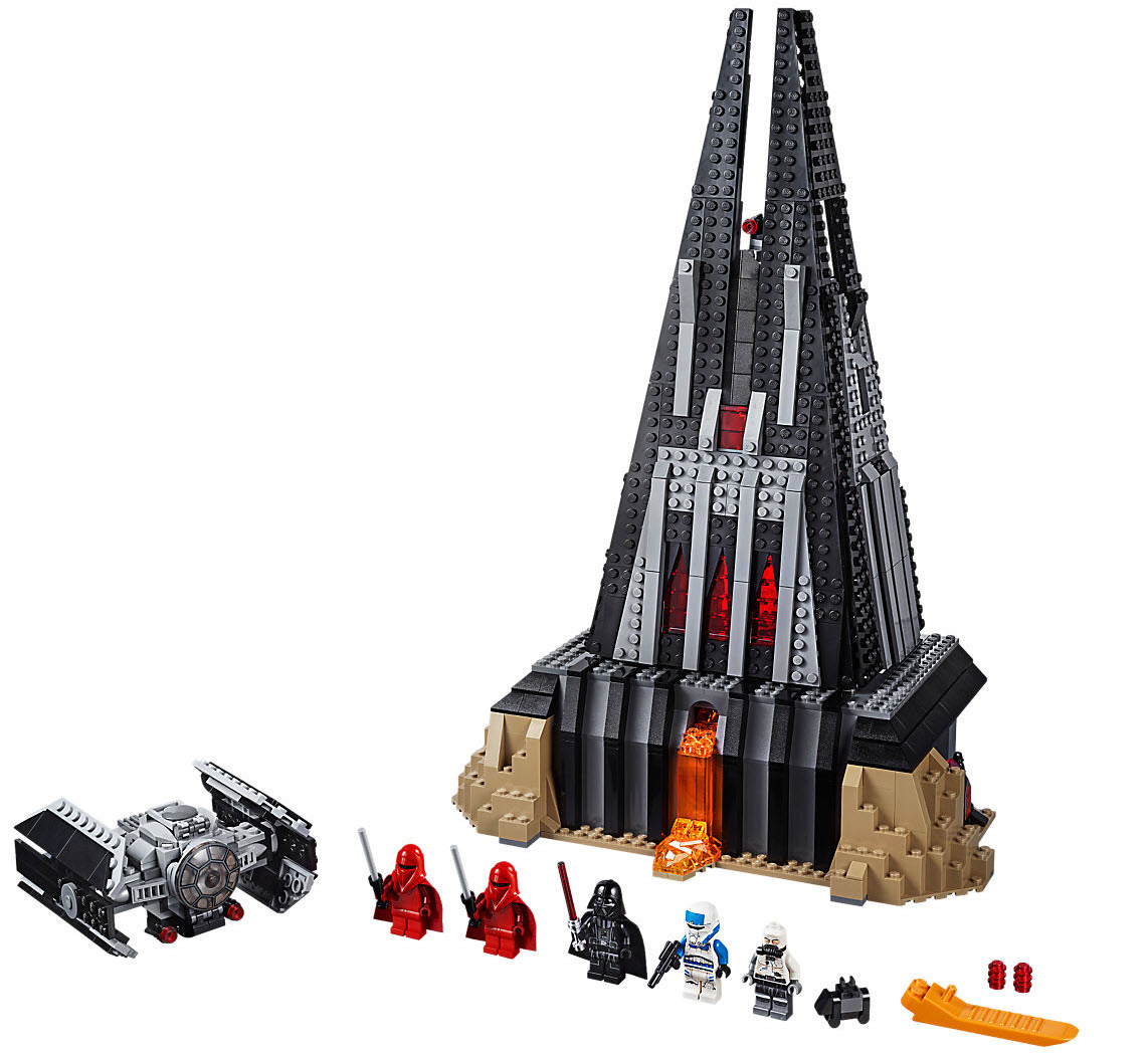 Bausteine Sets Star Wars 05152 Darth Vader Castle Modell Ziegel Spielzeug Kinder 