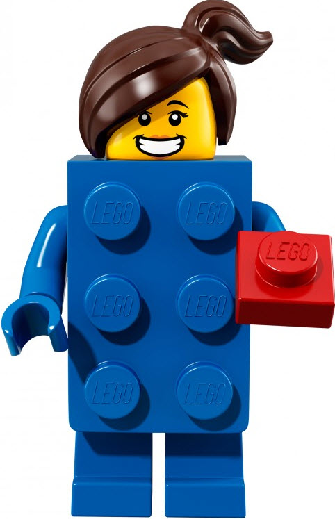 LEGO MINIFIGUREN SERIE 18 Mädchen im Kostüm aus LEGO 71021 