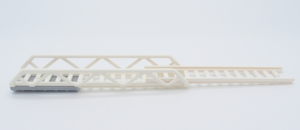 LEGO Treppen 11299ac01 Feuerwehrleiter komplett, weiß/hellgrau
