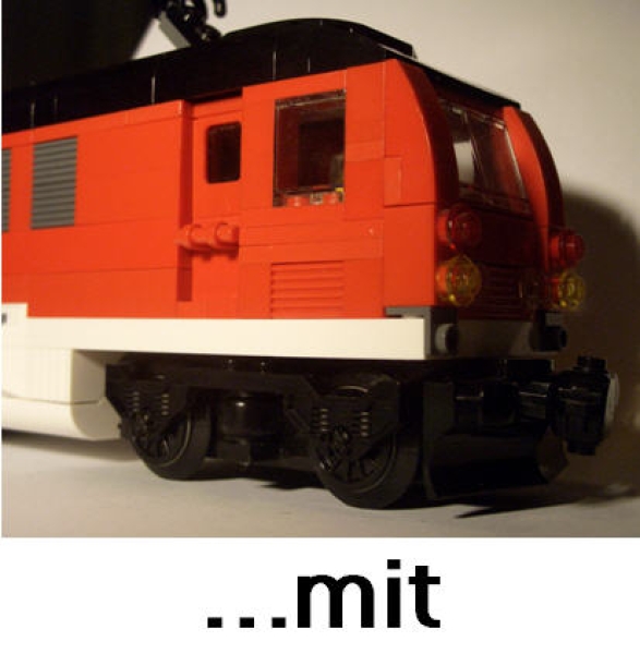 Lego 9V Eisenbahn Seitenteil für Motor 2871b schwarz 