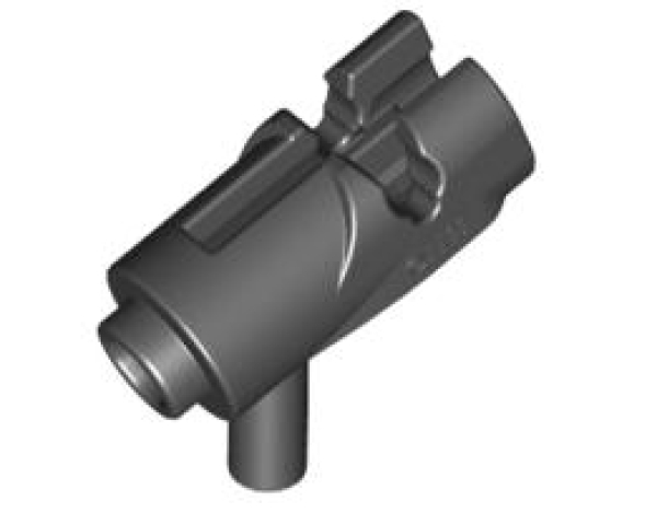 LEGO Waffen 15391c01 Mini-Blaster (komplett), schwarz