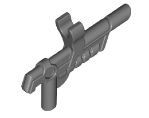 LEGO Waffen 15445 Blaster Pistole mit Clip, dunkelgrau