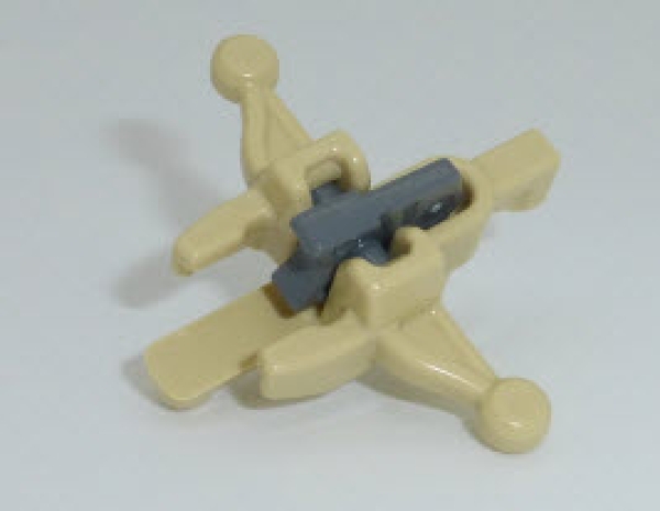 LEGO Waffen 20105 Armbrust mit Mini-Shooter (komplett), beige
