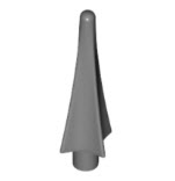 LEGO Waffen 24482 Speerspitze, dunkelgrau