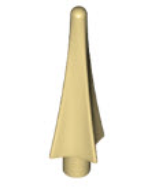 LEGO Waffen 24482 Speerspitze, beige