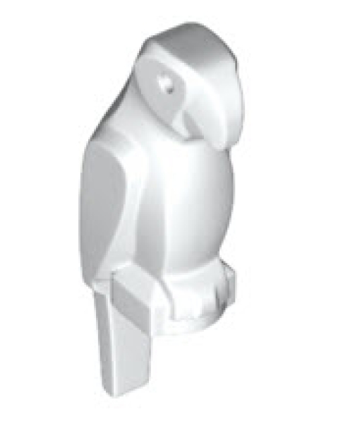 LEGO Tiere 2546 Papagei, weiß