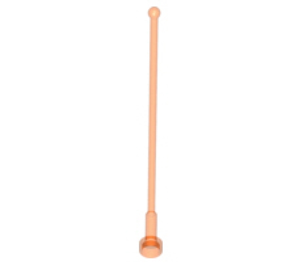 LEGO Stangen 2569 Antenne 1x1x8, transparent-neonorange