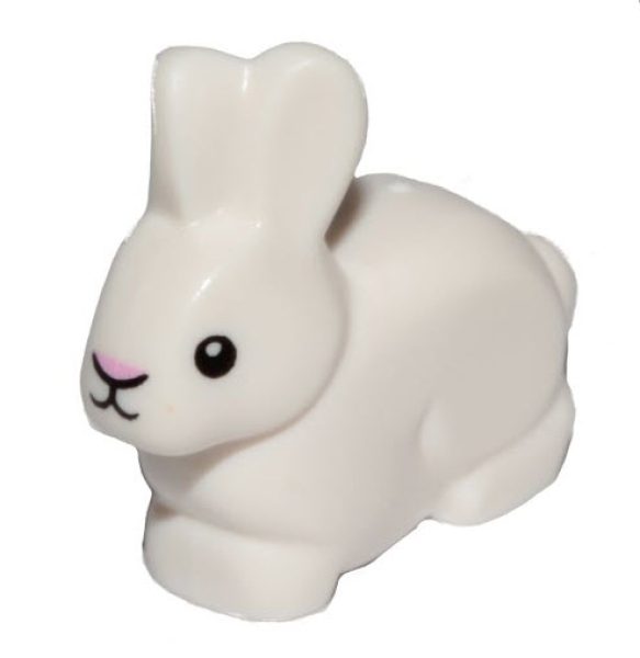 LEGO Tiere 29685pb01 Hase, weiß