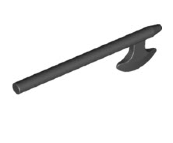 LEGO Waffen 3848 Streitaxt, schwarz