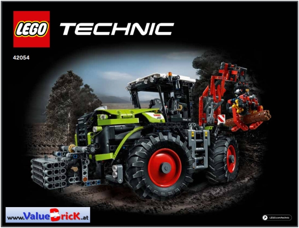 bauanleitung lego technic 42054