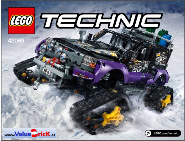 LEGO Technic BAUANLEITUNG 42069 Extremgeländefahrzeug