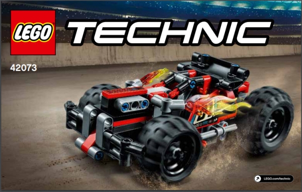 LEGO Technic BAUANLEITUNG 42073 BUMMS!
