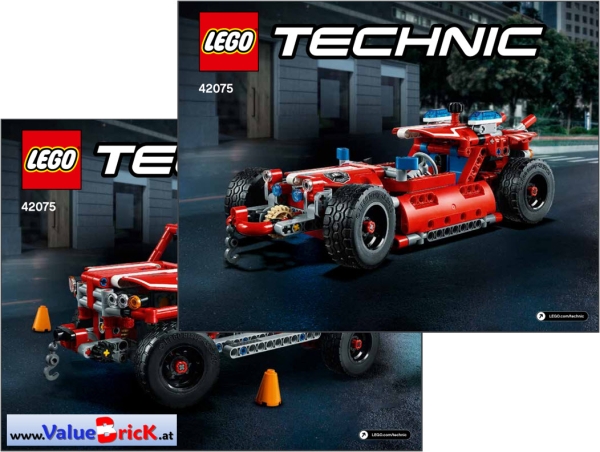LEGO Technic BAUANLEITUNG 42075 First Responder