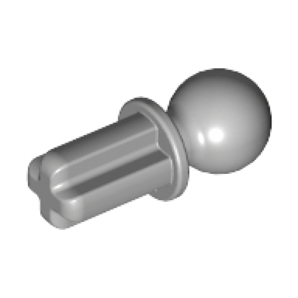 LEGO Technic 2736 Achse mit Kugelkopf, hellgrau