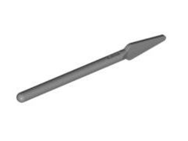 LEGO Waffen 4497 Speer, mattsilber