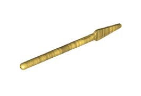 LEGO Waffen 4497 Speer, perlgold