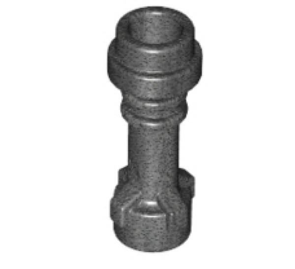 LEGO Waffen 64567 Lichtschwert-Griff, perldunkelgrau