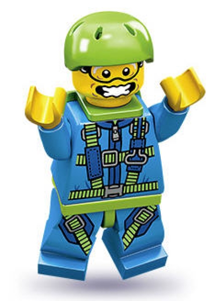 LEGO® Minifiguren 71001 Serie 10 Fallschirmspringer 