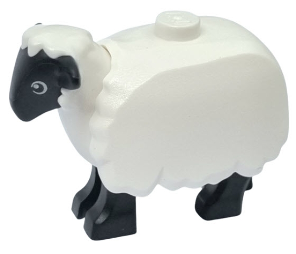 LEGO Tiere 74188pb01c01 Wollschaf