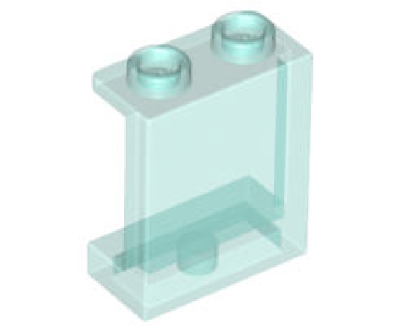 LEGO Wandelemente 94638 Paneel 1x2x2, transparent-hellblau